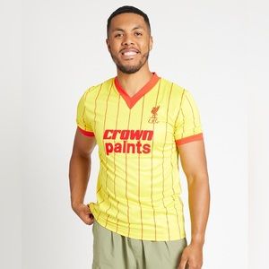 LFC mens’ Retro 1982 Away jersey size L